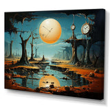 The Persistence of Dali Surreal  III - Landscapes Canvas Wall Art