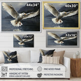 Seagulls Flight - Coastal Animal Large Canvas Wall Art