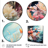 Romantic underwater Coral Paradise - Coral Wall Decor