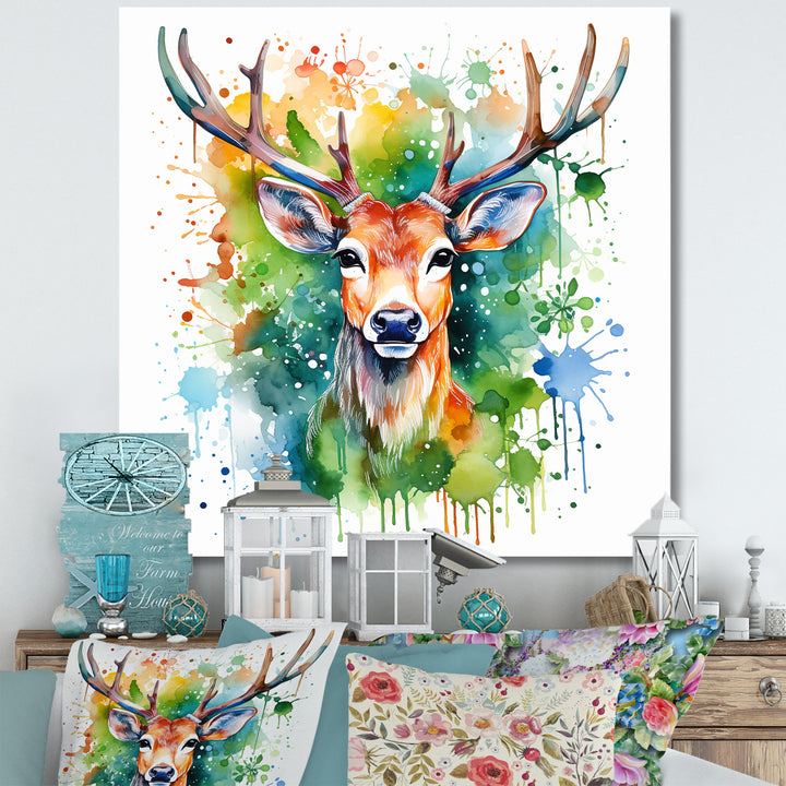 Majestic Forest Deer - Deer Home Decor Art
