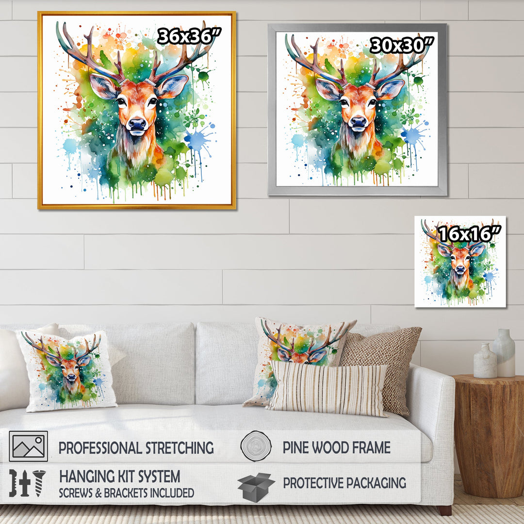 Majestic Forest Deer - Deer Home Decor Art