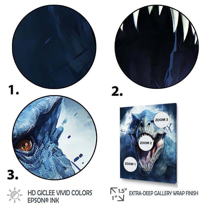 Gothic Dino Giants Trex - Dinosaur Wall Decor