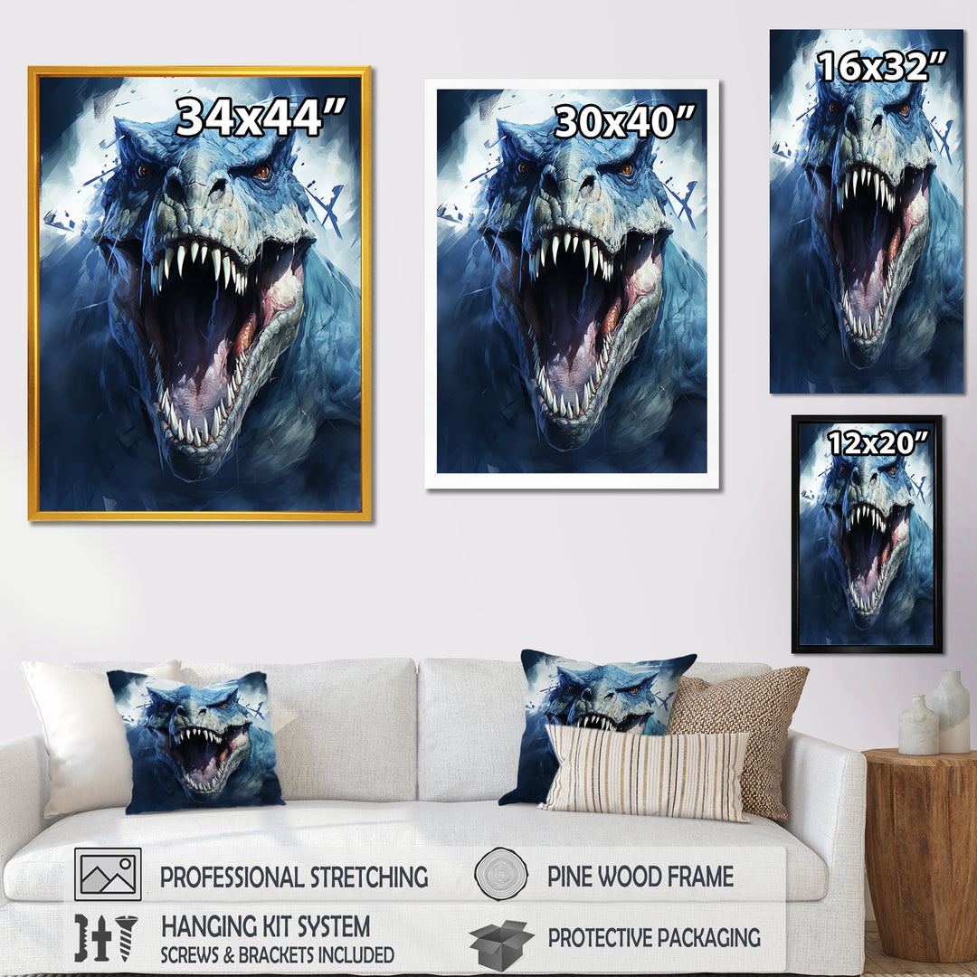 Gothic Dino Giants Trex - Dinosaur Wall Decor