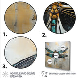 Green Dragonfly elegance - Dragonfly Bedroom Wall Art