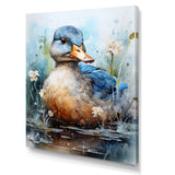 Blue Duck Aquarelle Avian - Duck Wall Art Prints