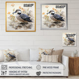 Vintage duck by the pond - Duck Wall Art Prints