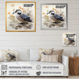 Vintage duck by the pond - Duck Wall Art Prints