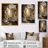 Ancient Ruins blooms III - Fashion Canvas Wall Art