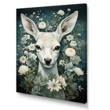 Forest Guardian Deer - Deer Canvas Wall Art