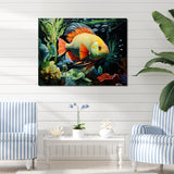 Fish s Underwater Wonderland - Fish Canvas Wall Art
