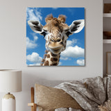 Majestic Giraffe photo Portrait - Giraffe Wall Decor