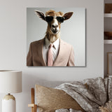 Suited up goat with sunglasses - Goat Wall Art Prints