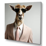 Suited up goat with sunglasses - Goat Wall Art Prints