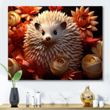Other Animals white floral Hedgerow Friends - Forest Animals Wall Art Prints