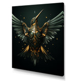Blue Harmonious Hovering Hummingbird - Hummingbird Wall Decor