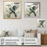 Hummingbird Jade Journey 1 - Animals Canvas Wall Art