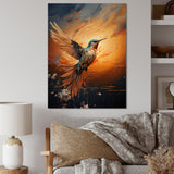 Sunbeam Swift hummingbird - Hummingbird Canvas Wall Art