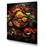 Indian Art Spices of India 3 - People Canvas Wall Art