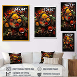 Indian Art Spices of India 3 - People Canvas Wall Art