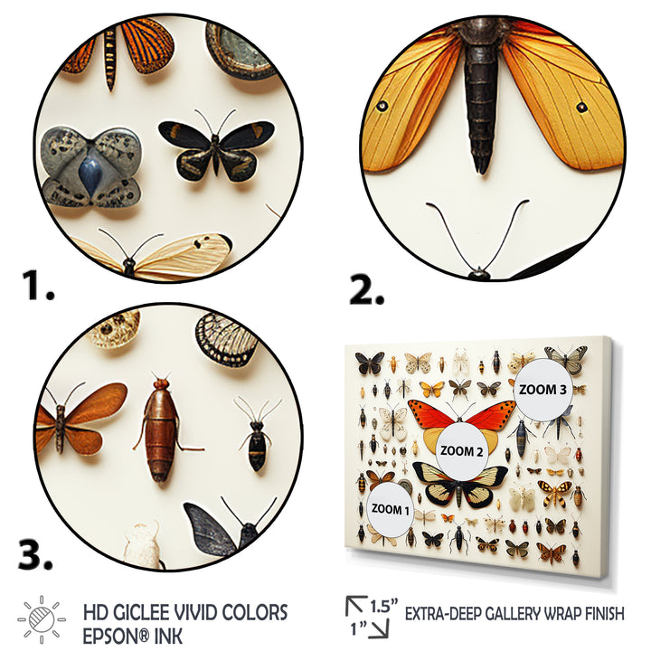 Orange Insects and Bugs - Yellow Insects &amp; Bugs Wall Art