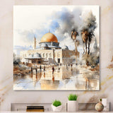 Prophets Al Aqsa Mosque 1 - Spiritual Canvas Wall Art