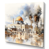 Prophets Al Aqsa Mosque 1 - Spiritual Canvas Wall Art