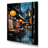 Japon Street art alleyway I - Landscapes Canvas Wall Art