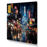 Japon Street art alleyway II - Landscapes Canvas Wall Art