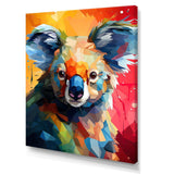 Popart colorful Koala 2 - Animals Canvas Wall Art