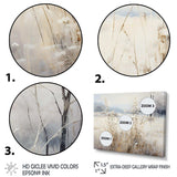 Winter Meadow View calmness I - Landscapes Canvas Wall Art