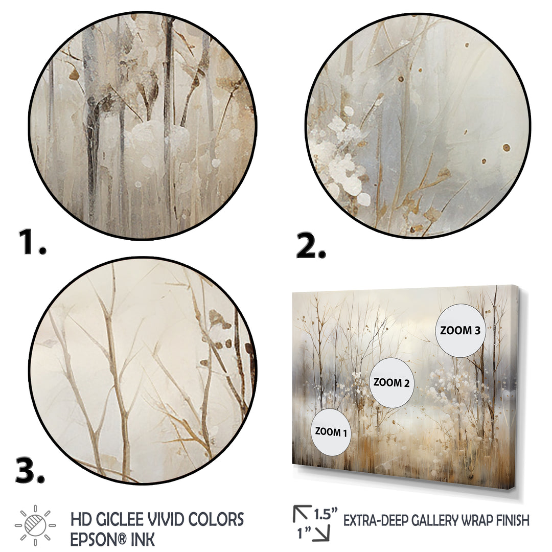 Winter Meadow View calmness II - Multi-Panels
