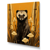 Meerkat discovery yellow portrait - Meercat Wall Art Prints