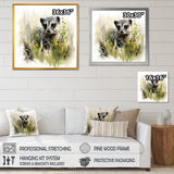 Grey meadow Meerkat - Gray Meercat Wall Art