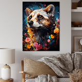 Yellow Dog floral meadows - Dog Home Decor Art