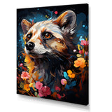Yellow Dog floral meadows - Dog Home Decor Art