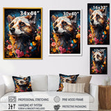 Yellow Dog floral meadows - Dog Home Decor Art