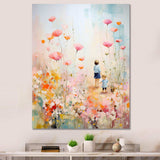 Whimsical Kids floral Haven II - Fantasy Canvas Wall Art