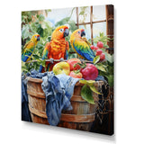 Yellow Parrot Paradise - Yellow Parrot Wall Art