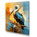 Feathered Pelican elegance - Pelican Wall Decor