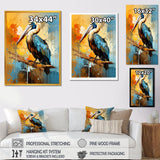 Feathered Pelican elegance - Pelican Wall Decor
