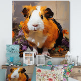 Pop Art Guinea Pig rodent - Rodent Home Decor Art