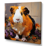 Pop Art Guinea Pig rodent - Rodent Home Decor Art