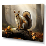 Photo of Squirrel in Autumn - Squirrel Home Decor Art