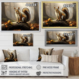 Photo of Squirrel in Autumn - Squirrel Home Decor Art