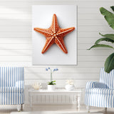 Minimalist starfish orange - Starfish Wall Decor