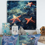 Yellow Oceanic starfish romance photo - Starfish Wall Art Prints