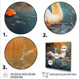 White swans at the pond - Swans Canvas Wall Art