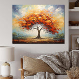 African Tree Spirit of the Wild 1 - Floral Canvas Wall Art