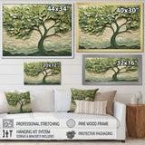 Tree American Basswood collage 3 - Landscapes Canvas Wall Art