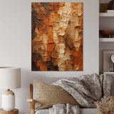 Brown tree bark Essence 2 - Landscapes Canvas Wall Art